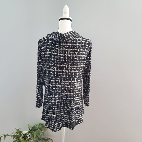 Ruby Rd. Oversized Cowl Neck Lightweight Sweater M - Picture 2 of 7